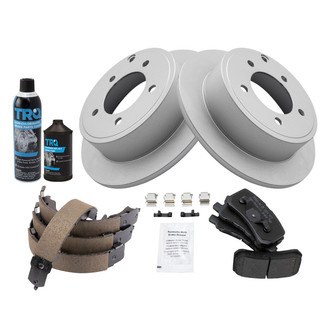 TRQ® - Performance Semi-Metallic Brake Kit