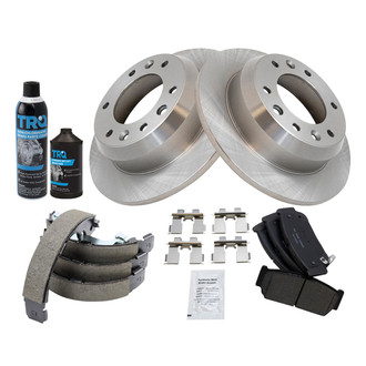 TRQ® - Performance Ceramic Rear Brake Kit