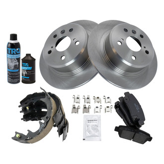 TRQ® - Performance Ceramic Rear Brake Kit