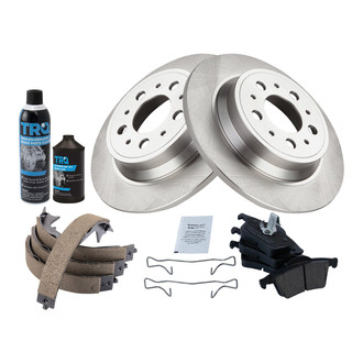 TRQ® - Performance Ceramic Rear Brake Kit