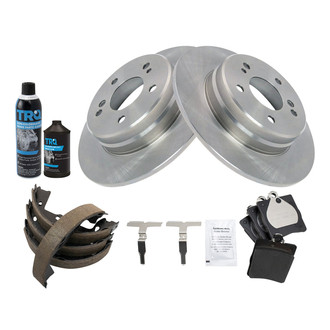 TRQ® - Performance Ceramic Rear Brake Kit