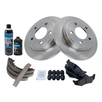 TRQ® - Performance Ceramic Rear Brake Kit
