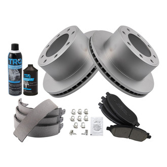 TRQ® - Performance Ceramic Rear Brake Kit