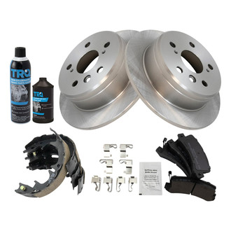 TRQ® - Performance Semi-Metallic Rear Brake Kit