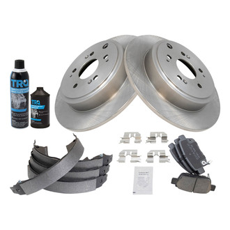 TRQ® - Performance Ceramic Rear Brake Kit