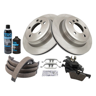 TRQ® - Performance Ceramic Rear Brake Kit