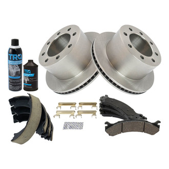 TRQ® - Performance Ceramic Rear Brake Kit