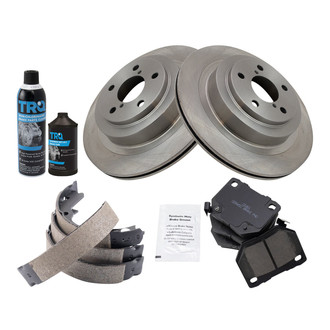 TRQ® - Performance Ceramic Rear Brake Kit