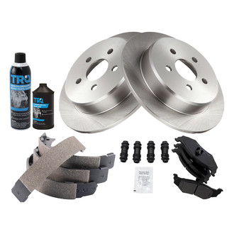 TRQ® - Performance Semi-Metallic Rear Brake Kit