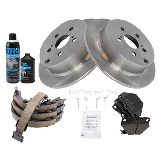 TRQ® - Performance Ceramic Rear Brake Kit