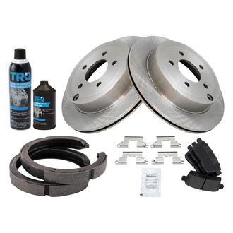 TRQ® - Performance Semi-Metallic Rear Brake Kit