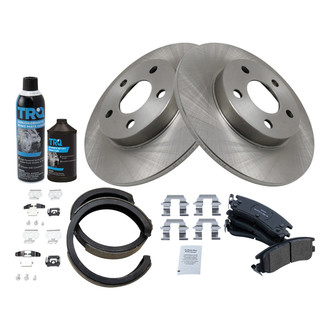 TRQ® - Performance Semi-Metallic Rear Brake Kit