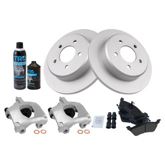 TRQ® - Performance Semi-Metallic Rear Brake Kit