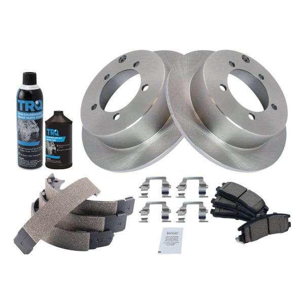 TRQ® - Performance Ceramic Rear Brake Kit