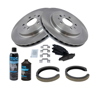 TRQ® - Performance Ceramic Rear Brake Kit
