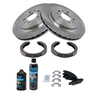 TRQ® - Performance Ceramic Rear Brake Kit