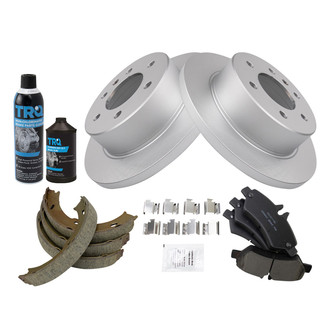 TRQ® - Performance Ceramic Rear Brake Kit