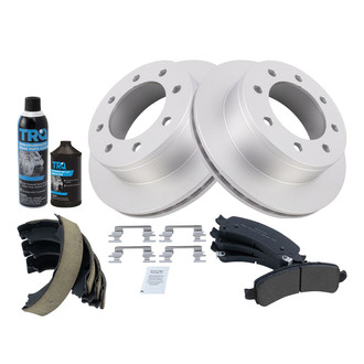 TRQ® - Performance Semi-Metallic Rear Brake Kit