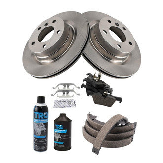 TRQ® - Performance Ceramic Rear Brake Kit