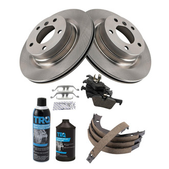 TRQ® - Performance Ceramic Rear Brake Kit