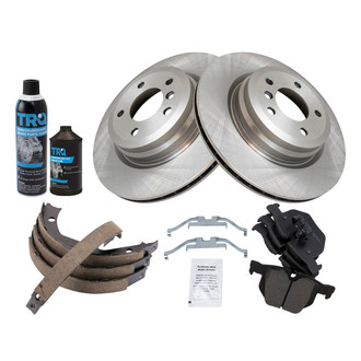 TRQ® - Performance Ceramic Rear Brake Kit