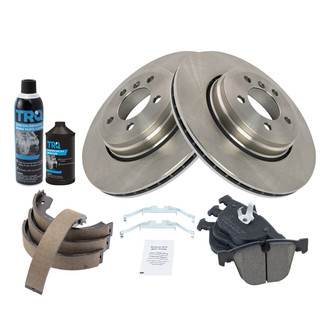 TRQ® - Performance Ceramic Rear Brake Kit