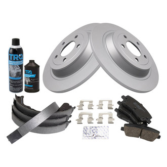 TRQ® - Performance Ceramic Rear Brake Kit