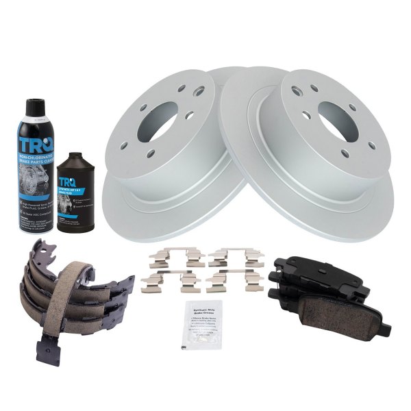 TRQ® - Performance Ceramic Rear Brake Kit