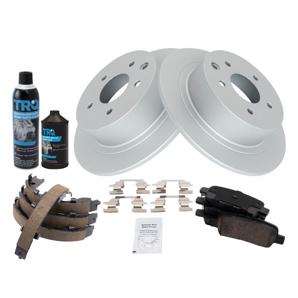 TRQ® - Performance Ceramic Rear Brake Kit