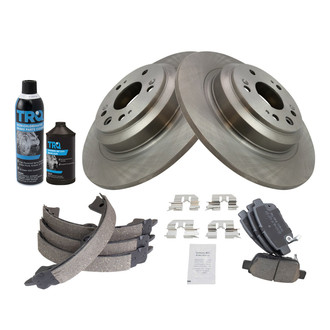TRQ® - Performance Ceramic Rear Brake Kit