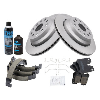 TRQ® - Performance Ceramic Rear Brake Kit