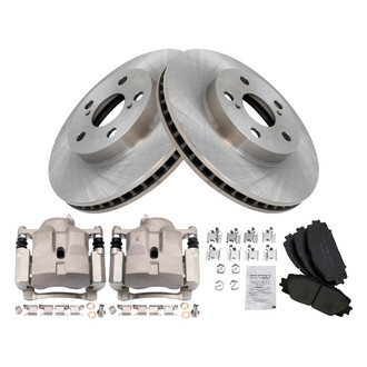 TRQ® - Performance Ceramic Brake Kit with Calipers