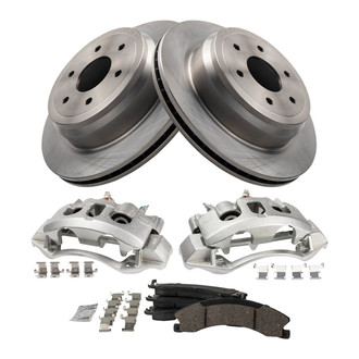 TRQ® - Performance Ceramic Brake Kit with Calipers