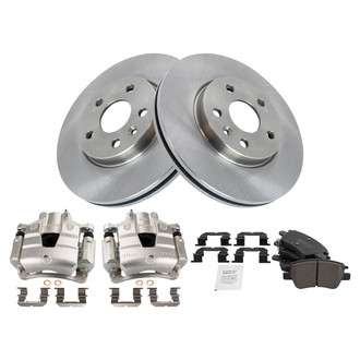 TRQ® - Performance Ceramic Front Brake Kit with Calipers