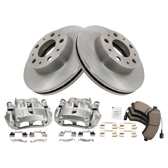 TRQ® - Performance Ceramic Brake Kit with Calipers