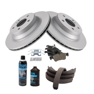 TRQ® - Performance Ceramic Rear Brake Kit
