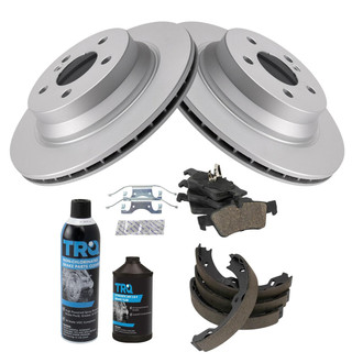 TRQ® - Performance Ceramic Rear Brake Kit
