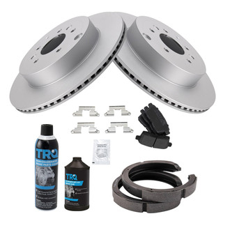TRQ® - Performance Semi-Metallic Rear Brake Kit