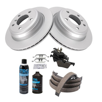 TRQ® - Performance Ceramic Rear Brake Kit