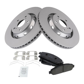 TRQ® - Performance Ceramic Front Brake Kit with Calipers