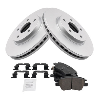 TRQ® - Performance Ceramic Front Brake Kit with Calipers