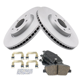 TRQ® - Performance Ceramic Front Brake Kit with Calipers