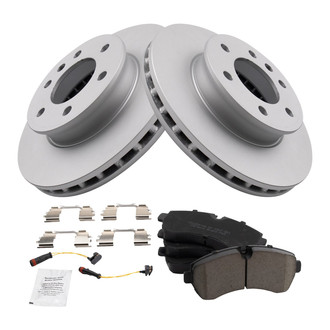 TRQ® - Performance Ceramic Front Brake Kit with Calipers