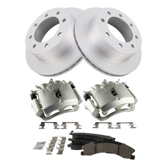 TRQ® - Performance Ceramic Rear Brake Kit with Calipers