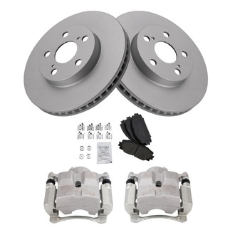 TRQ® - Performance Ceramic Front Brake Kit with Calipers