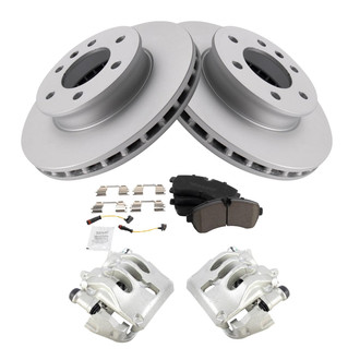 TRQ® - Performance Ceramic Front Brake Kit with Calipers