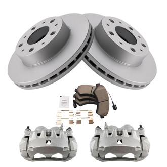 TRQ® - Performance Ceramic Front Brake Kit with Calipers