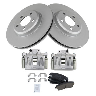 TRQ® - Performance Ceramic Front Brake Kit with Calipers