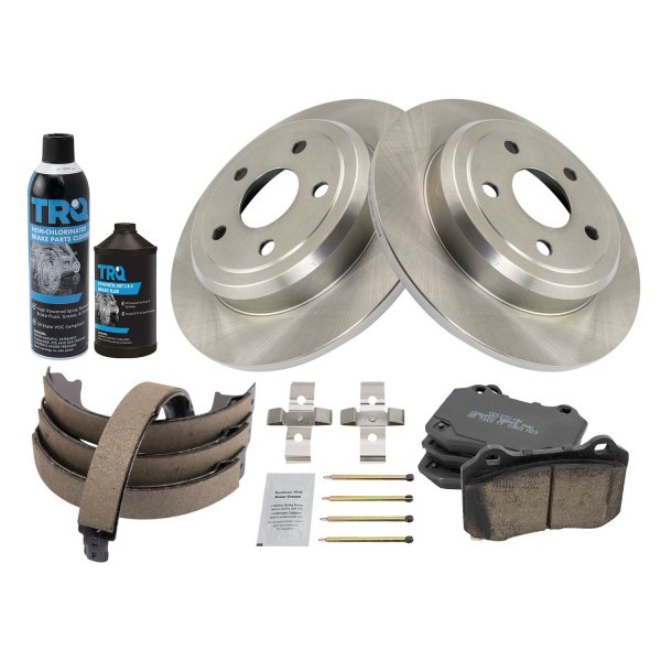 TRQ® - Performance Ceramic Rear Brake Kit