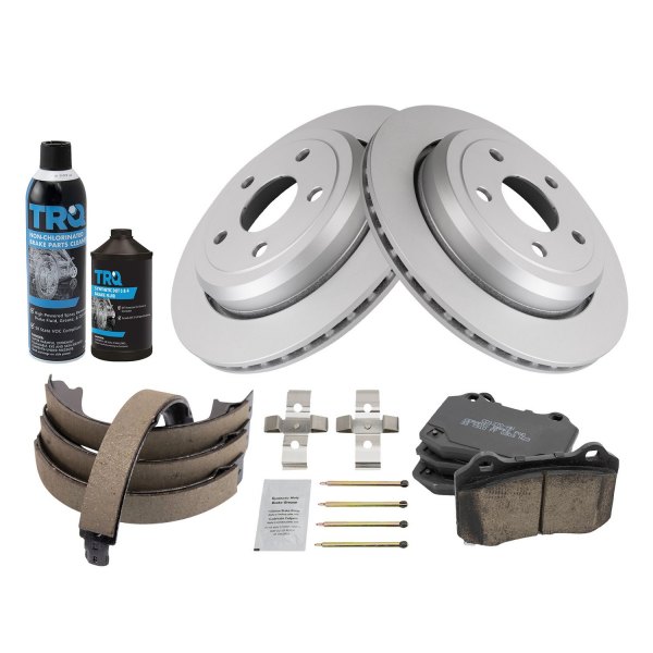 TRQ® - Performance Ceramic Rear Brake Kit